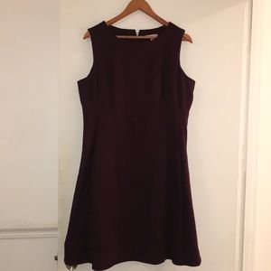 Burgundy Short Dress